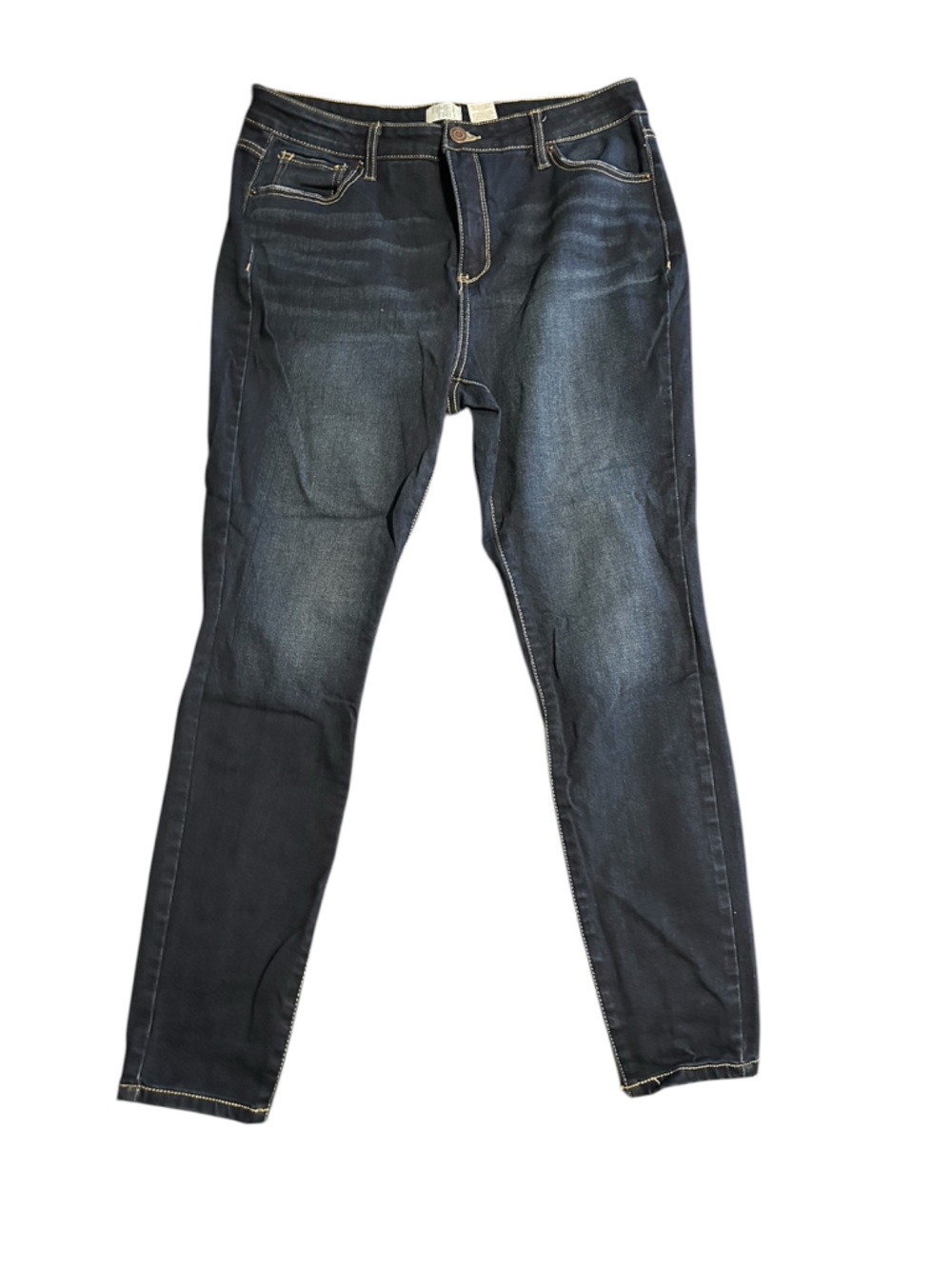 Time and Tru Dark Wash Skinny Jeans